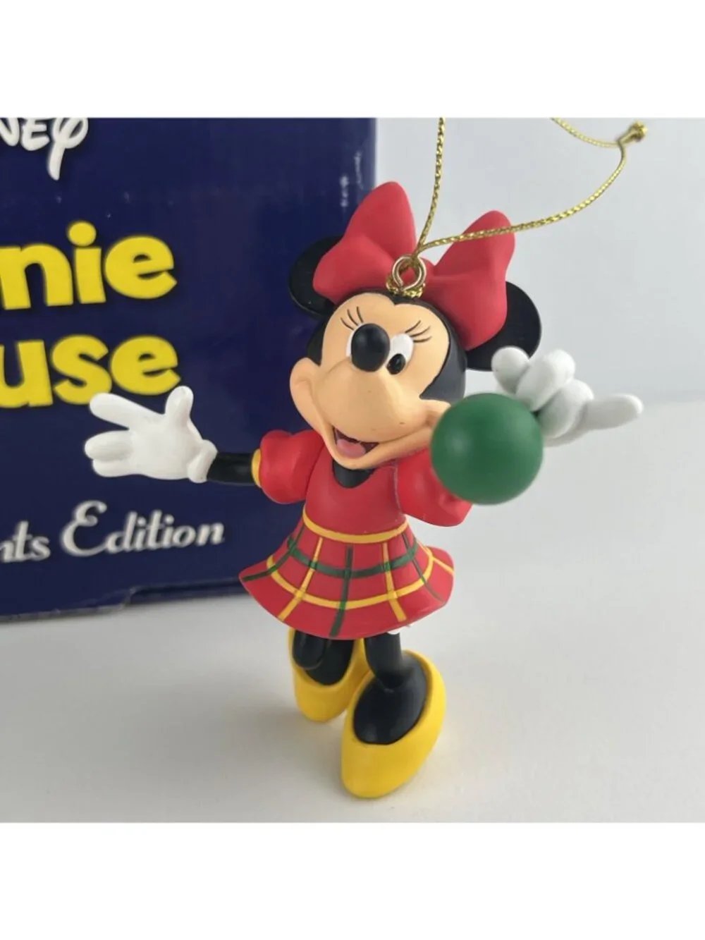 Disney Grolier Christmas Magic & Presidents Ornaments Minnie Daisy Jiminy Pluto